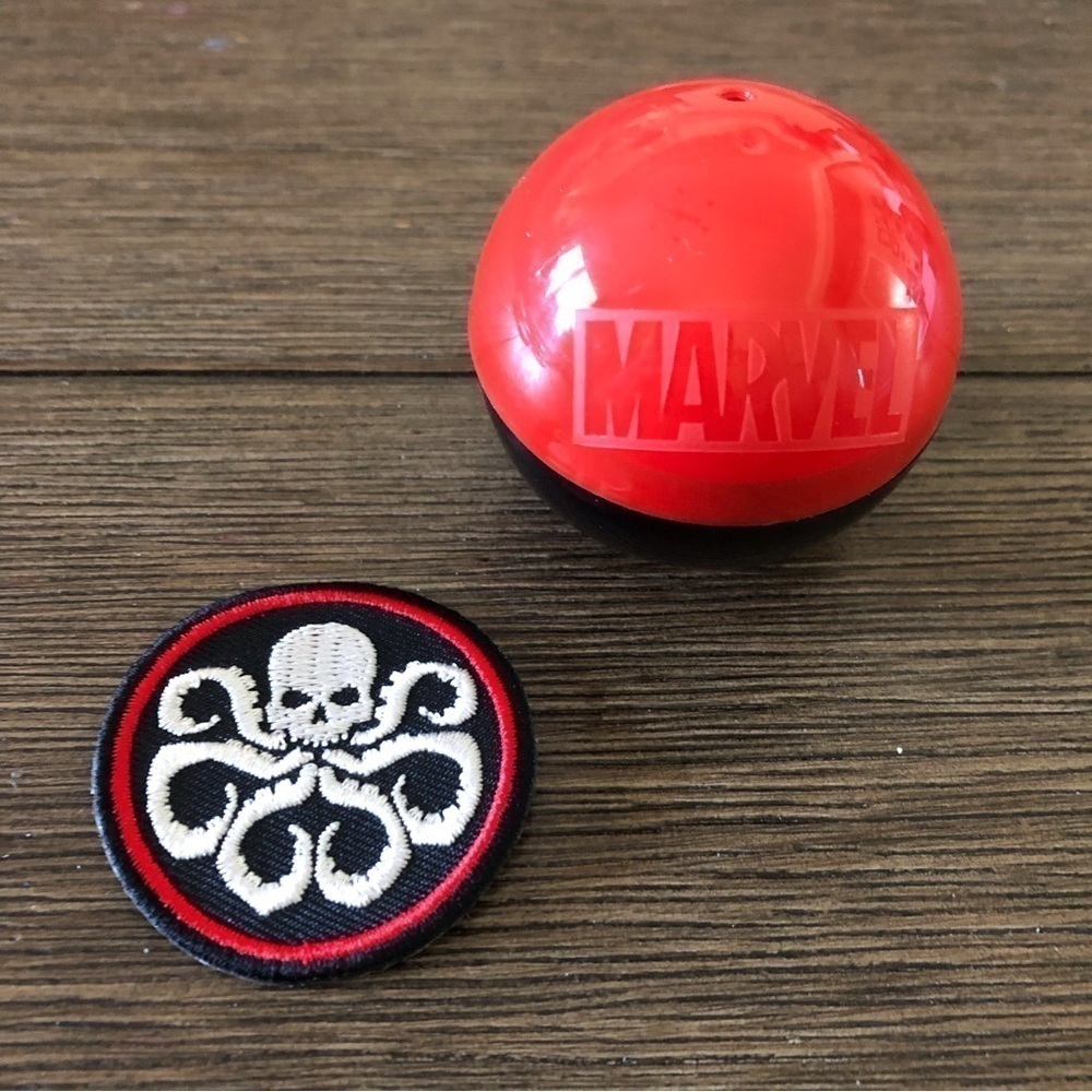 Marvel Bad Guys Mystery Capsule: The Red Skull Iron-on patch